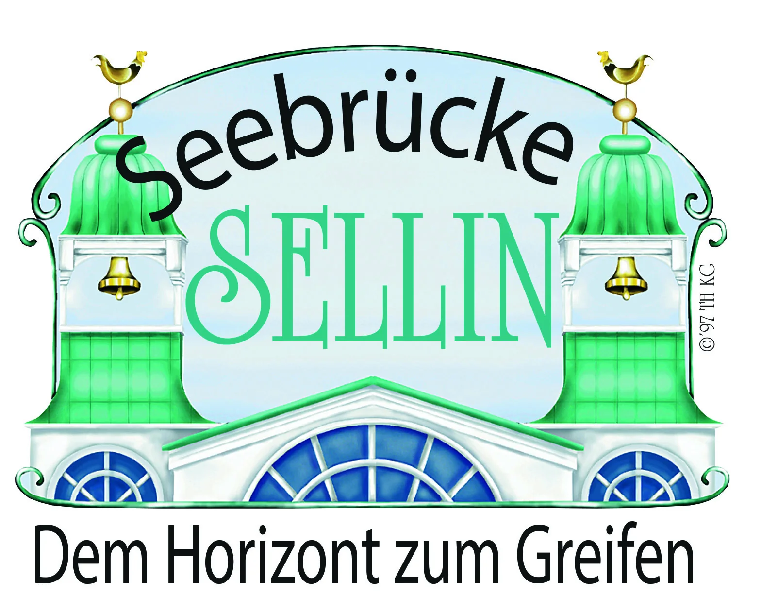 Historisches Logo der Seebrücke Sellin.